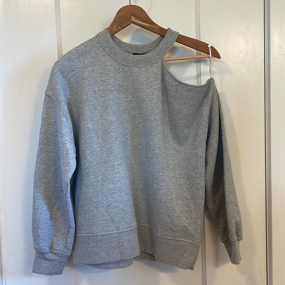 Rails NWT Quincy Sweatshirt | Small | Gray - Picture 9 of 14